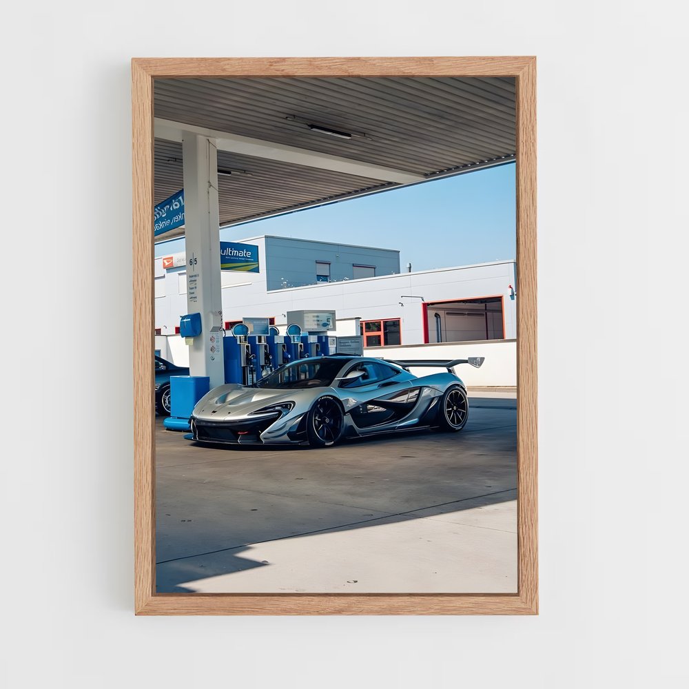 Poster Essence d'Automobile – affiche Mclaren (vue 4)